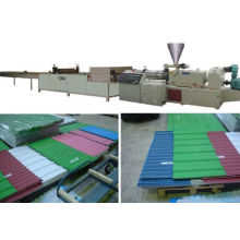 PVC/PC/PP/Pet Corrugated Sheet Extrusion Line